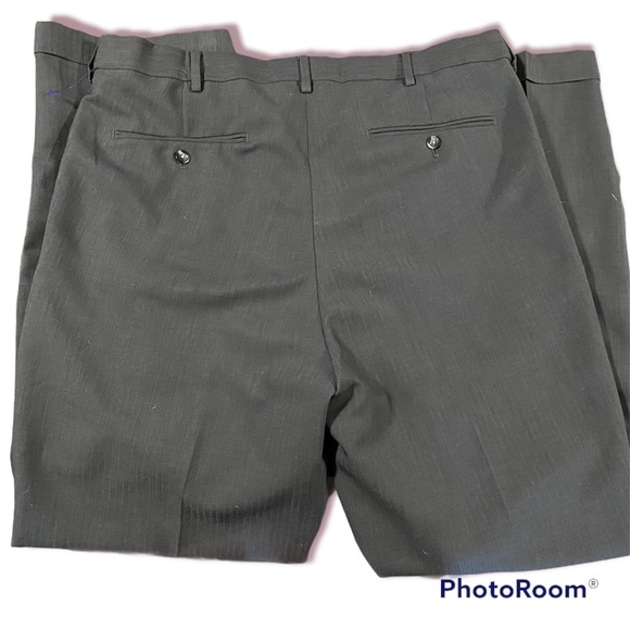 Croft & Barrow Grey/Gray Dress Pants - Picture 3 of 9